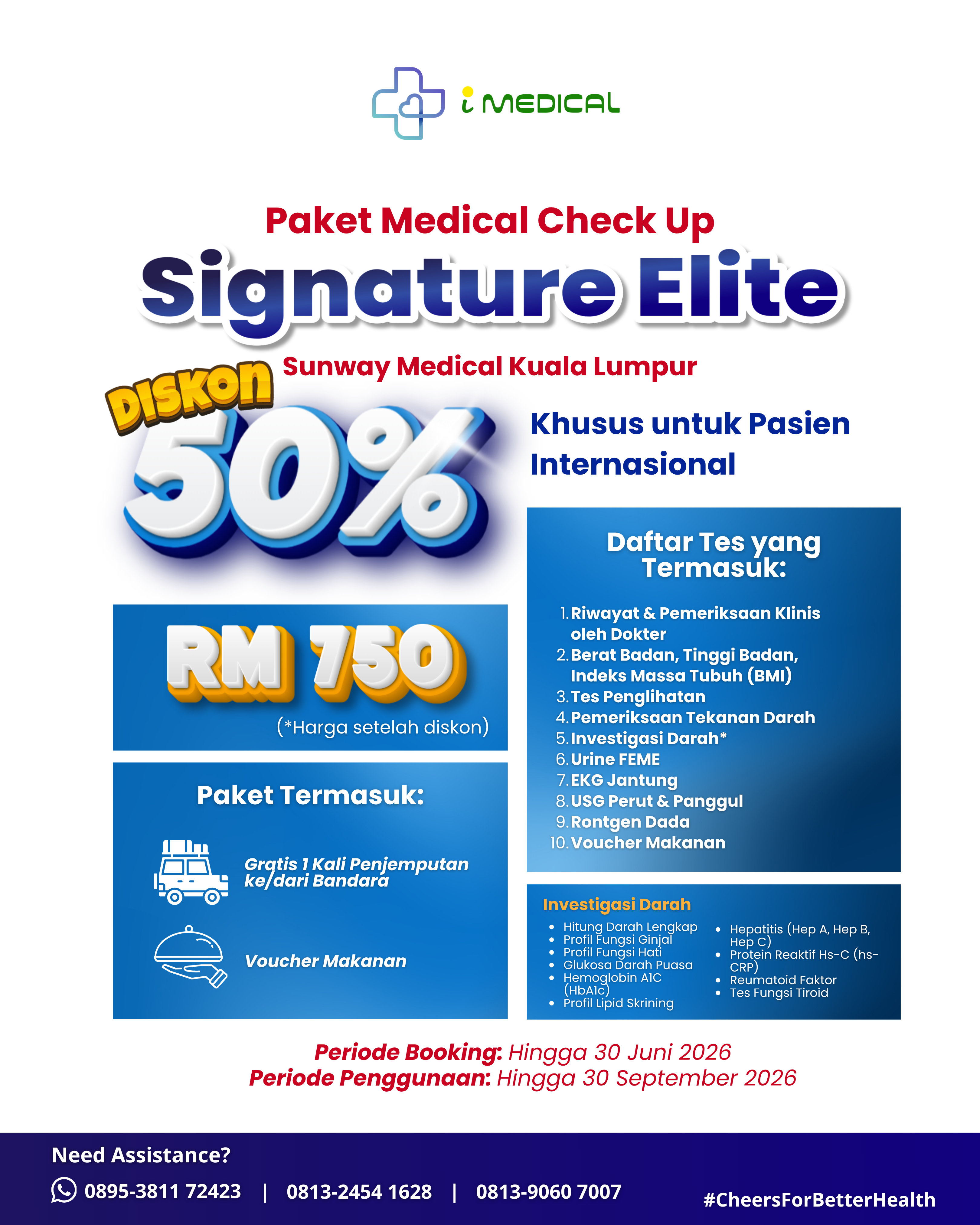 Sunway Medical Centre KL Paket MCU Signatur Elite